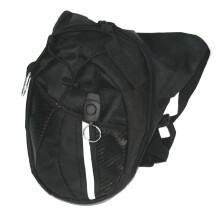 Breathable Mesh Back Leg Bag For Biking, Tactical Thigh Bag With Multiple Compartments Waterproof Travel Fanny Pack, Lightweight Durable Adjustable