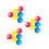 18Pcs Glow Electronic Balls Assorted Color Night Training Easy to Spot 7