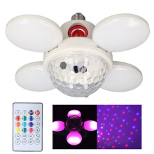 Supersterkt LED-områdelys med 360-graders surroundlyd Bluetooth-høyttaler, ideell for utendørs bruk i fabrikkstall og innendørs fester