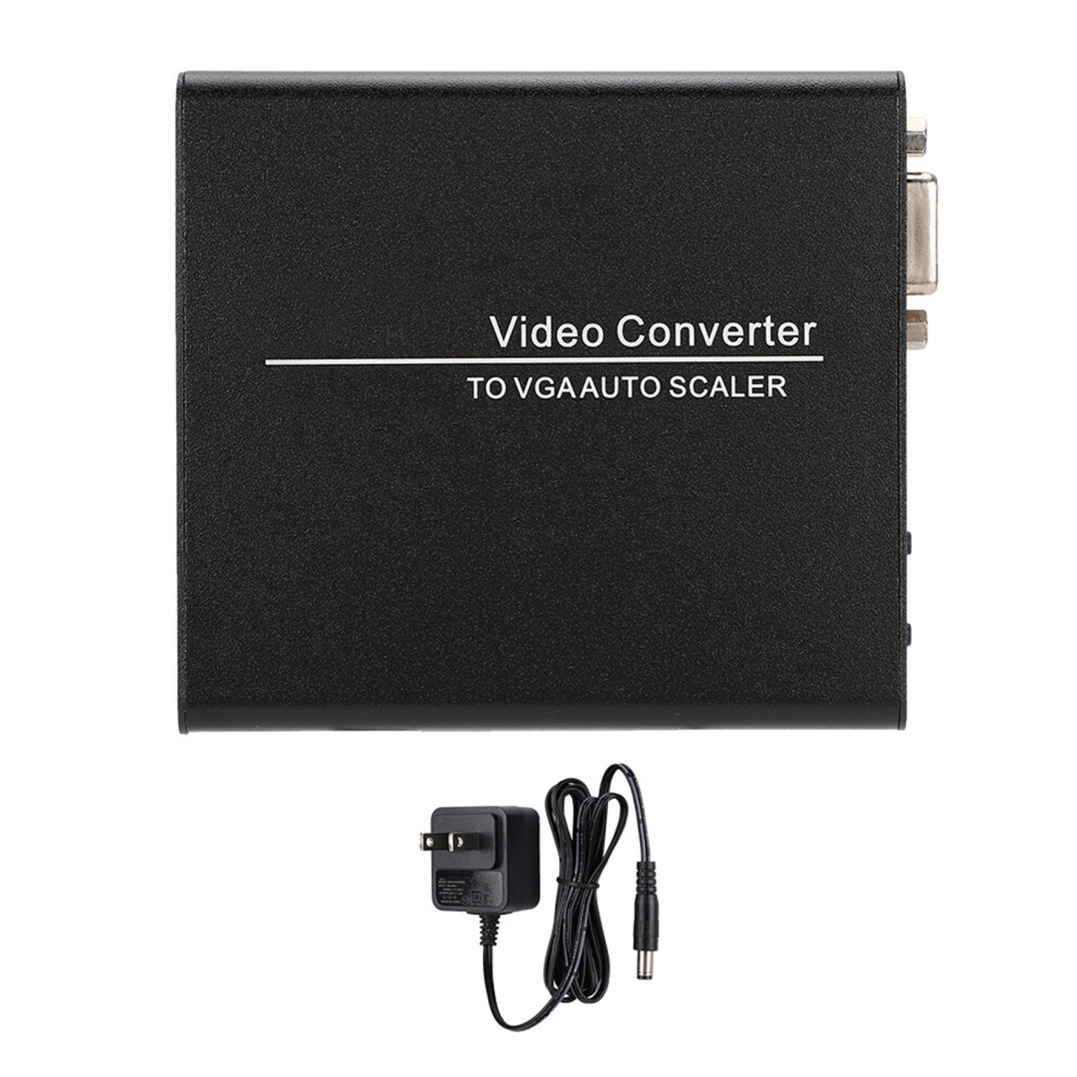 Signal Splitter For Hdmi And Av Outputs, Simultaneous Transmission Of High Definition And Analog Signals With Power Adapter Included 9489952117461