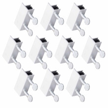 10 Stück Aluminiumlegierung Schiebefenster-Verriegelungen|Verstellbarer Anti-Aging-Fensterschutz