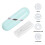 2St Compacte Groene Plastic Lenscontainer Hartvormig En 8