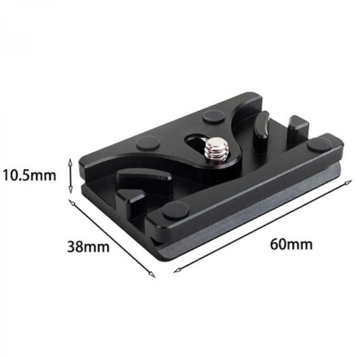 Camera Cable Clamp Camera Arca Tether Cable Clamp Block Plate Quick Release Plate Compatible with 3.5mm-7mm Diameter Camera Wire 2