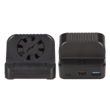 Portable Switch OLED Dock with HDMI & USB 3.0 Cooling Fan for TV & Travel