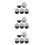 12Pcs Easy Install Window and Door Alarm Devices for Home Security 10
