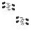 8St Mini ABS Waterpomp Aquarium, , Draagbare Dompelpomp 8