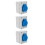 3St Waterdichte ABS Buiten Aansluiting Box IP65 Zwart Multifunctioneel 5
