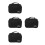 4St Grote Hangende Toilettas Zwart Polyester En Camping 8