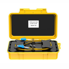 Fiber Optic OTDR Launch Cable Box Dead Spot Eliminator 0.2dBm 500M(Optional) OTDR Dead Zone Eliminator LC/UPC-LC/UPC