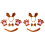 8St Dierenkostuums Cosplay Feest Accessoires Set 2