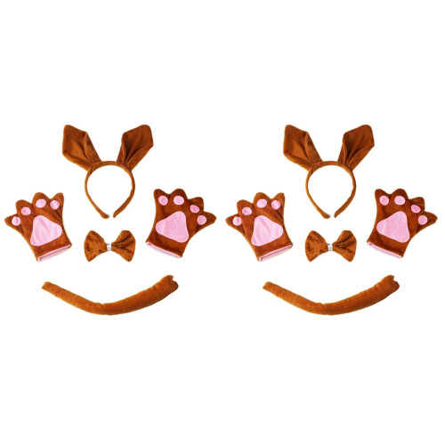 8St Dierenkostuums Cosplay Feest Accessoires Set 1
