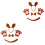 8St Dierenkostuums Cosplay Feest Accessoires Set 3