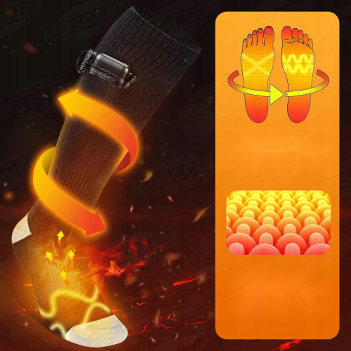 Heated Electric Socks 4000mah Rechargeable 1
