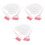 3Sets Roze Set Haarverfkom En Salon Borstel Met Flexibele 5