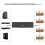 4K HDMI-Splitter (1 Eingang, 10 Ausgänge), Aluminiumlegierung, 3,4 Gbit/s, EU-Stecker 5