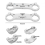 Front Shock Absorber Direction Device Upper Lower Plate Compatible with 4749cc Mini Motorcycle Modification 2