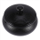 (Black）Ceramic Ashtray with Windproof Lid Compatible with Indoor Outdoor Use -Black 2