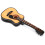Gitarrendeko Holz Miniatur 11