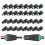 32PCS Συνδέσεις DC 5.5mm X 2.1mm Αρσενικό/Θηλυκό Συμβατές με LED, CCTV, Ηλεκτρονικά DIY 3