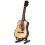 Holz-Gitarrenornament Schwarz 3