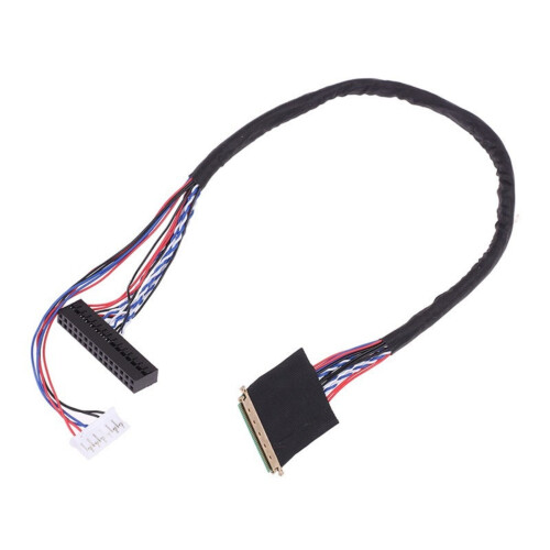 Cavo LVDS a 40 pin per display LED LCD, facile da installare, con due canali e interfacce a 6 bit. 2
