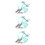 3Ensembles Laisse Pour Vert Ajustable En Polyester 9