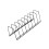 Multifunctional Countertop Dish Drainer Compact-Black 2 1
