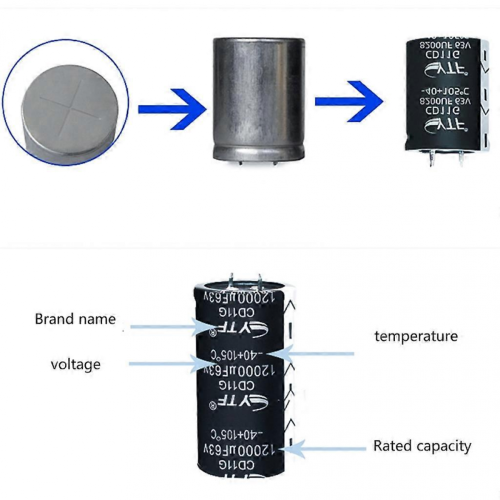 100V 10000UF 35x70mm Capacitor Massive Power Storage Compatible with Electronics 2