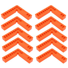 Angle Ruler Measuring Guide Woodworking Tool Positioning Squares Carpentry Squares Corner Clamp Right Angle Clamps Durable Plastic Lightweight