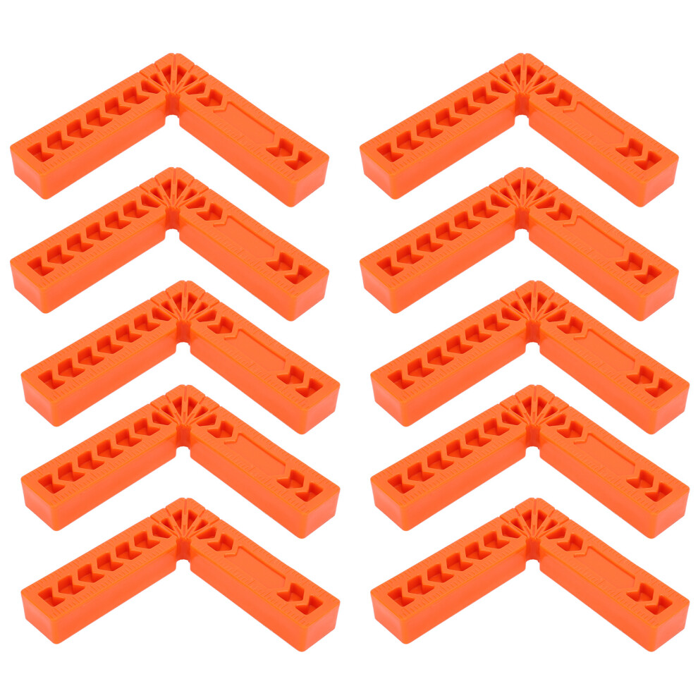Angle Ruler Measuring Guide Woodworking Tool Positioning Squares Carpentry Squares Corner Clamp Right Angle Clamps Durable Plastic Lightweight 9370362891044