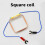 Copper Square Coil Electromagnetism Demonstration Tool 3