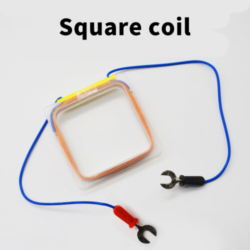 Copper Square Coil Electromagnetism Demonstration Tool 2