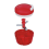(A) Ανταλλακτικά Tupperware Chef Turbo Chef Red Συμβατά με τον κόφτη κρεμμυδιού D158 Speedy Boy Αξε 5
