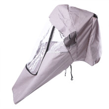 Four Seasons Stroller Rain Cover Universal Windproof Breathable Baby Pushchair Protector with Transparent Window Coldproof Water Resistant Weather
