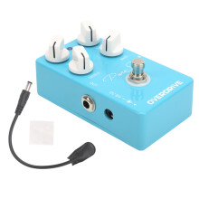 Metallgitarrpedal True Bypass Digital Reverb Pitch Shift Detune Tonkontroller Korrosionsbeständig Kompakt För Studiobruk