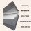 Large Gray Fabric Storage Boxes with Zipper – Stackable, Folded Garment Protection, Compatible with Standard Closet Shelving 7