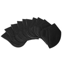 Ergonomisch KN95-gezichtsmasker voor volwassenen met 3D-structuur, lichtgewicht en ademend materiaal, 95% filtratie-efficiëntie tegen rook, stof en