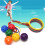 Ankle Hopping Ball Jumping Toy for Active Play, Kids Bouncing Ring Game for Physical Development, Coordination Exercise Toy 3