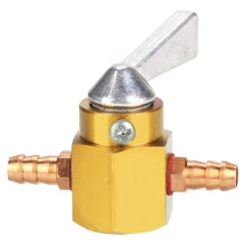 Filter Impurities Fuel Flow Control Inline Fuel Valve Aluminum Alloy Stable Performance Easy to Install Rust Resistant