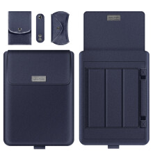 Etui na laptopa z funkcją podpórki, chroniące szyję, odporne na wstrząsy, wodoodporne, z miękką wyściółką i wyściółką, lekkie,