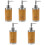 5Pièces Flacons Rechargeables Pour Main Shampooing 5