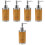 5Pièces Flacons Rechargeables Pour Main Shampooing 6