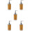 5Pièces Flacons Rechargeables Pour Main Shampooing 10