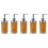 5Pièces Flacons Rechargeables Pour Main Shampooing 11
