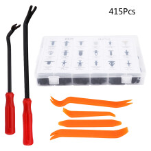 Sujetadores de pasador de presión automáticos, kit de fácil instalación y ajuste universal, clips de retención de plástico antidesgaste para