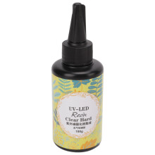 Crafting UV Resin Hard Crystal Clear Premixed Resin Fast Curing Yellow Resistant High Transparency Low Shrinkage Odorless Suitable For Protective