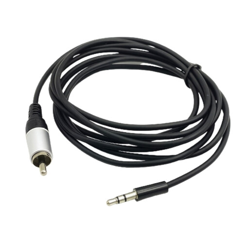 Câble AUX stéréo 3,5 mm vers mono RCA, 1,5 m 1