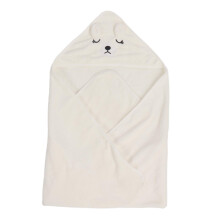 Hypoallergenic Hooded Towel For Newborn, Soft Baby Towel Coral Fleece Animal Hood Extra Thick Gentle On Sensitive Skin Water Absorption Adorable