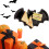 Halloween Plastic Serving Trays Pumpkin Ghost Set of 3 5