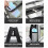Large-Capacity Multilayer Transparent Backpack – Multicolor, Compatible with School & Travel Use 3